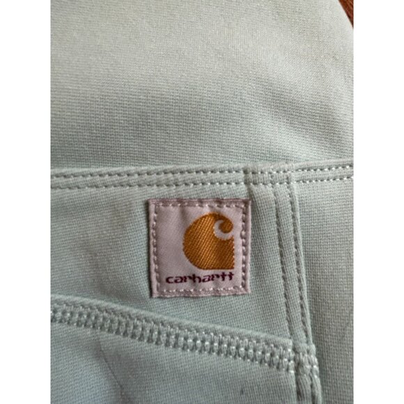 Carhartt Womens Forge Fitted Lightweight Utility Legging S Mint Green - Picture 7 of 12